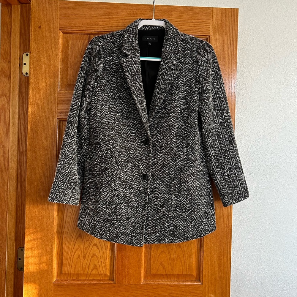 Talbots Tweed Double Button Jacket Condition: New… - image 1